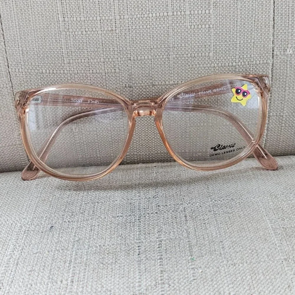 Couturier by Classic Youth Eyeglasses Frame SISSY Flesh Eye Wear Glasses New
